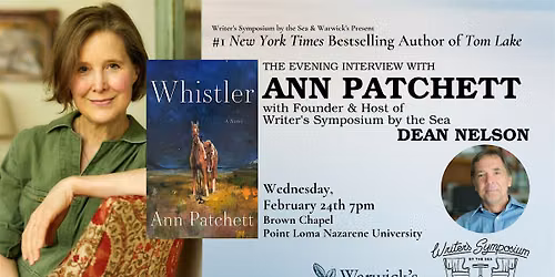 Ann Patchett Writer's Symposium by the Sea w\/Dean Nelson