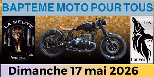 BAPTEME MOTO FOIRE AUX FLEURS MARCHE ARTISANAL