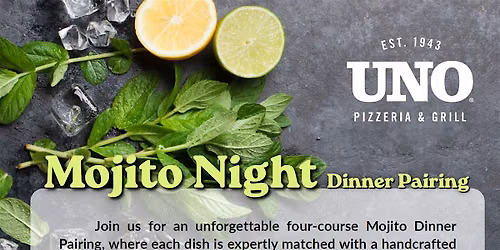 Mojito Night Pairing Dinner