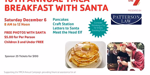 YMCA Breakfast with Santa