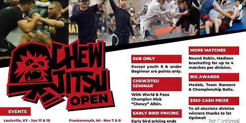 Chewjitsu Open Branson 2026