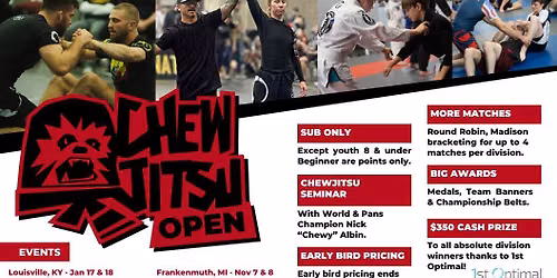 Chewjitsu Open Branson 2026