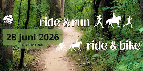 Ride en run\/bike LRV Klein Sinaai