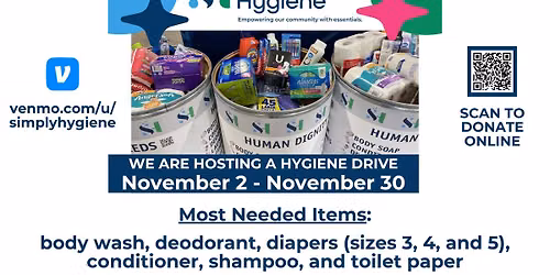 Simply Hygiene Dignity Drive