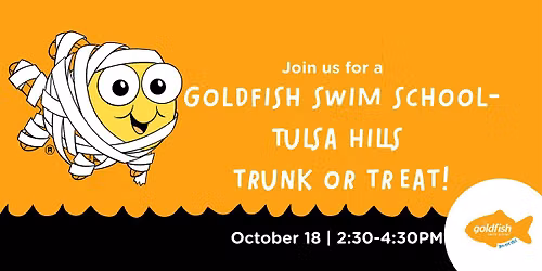 Goldfish Swim School Tulsa Hills Trunk or Treat Event!