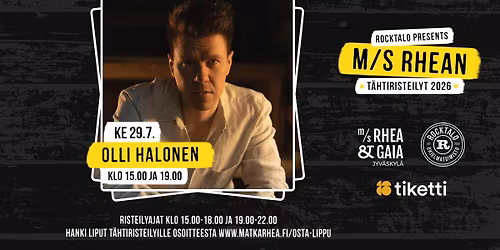Olli Halonen (soolo) - M\/S Rhean T\u00e4htiristeilyt 2026