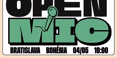OPEN MIC V BOH\u00c9ME