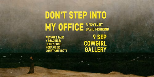 malm\u00f6: DON\u2019T STEP INTO MY OFFICE \u2013 Book launch & readings