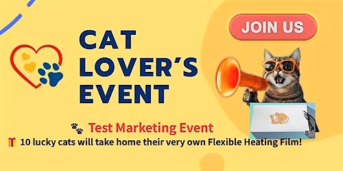 Cat Lover's Event - Cat Pad Testmarketing