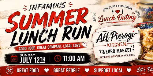 \ud83e\udd5f\ud83c\udf7d\ufe0f InFamous Summer Lunch Outing \ud83c\udf7d\ufe0f\ud83e\udd5f
