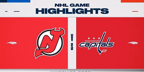 Washington Capitals vs. New Jersey Devils