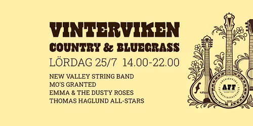 Vinterviken Country & Bluegrass Festival 2026!