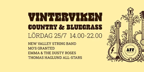 Vinterviken Country & Bluegrass Festival 2026!