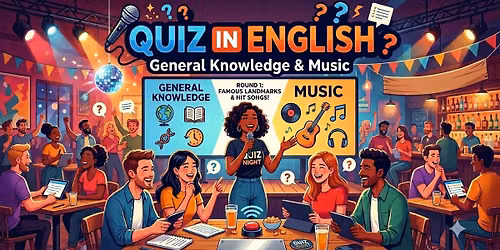 Quiz in English in Good Day. General knowledge and music