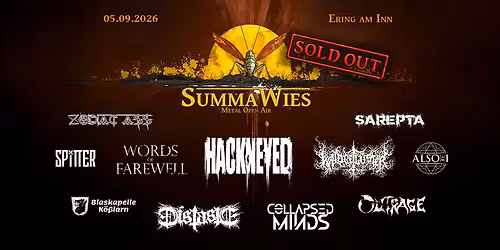 Summa Wies Open Air 2026 \u2013 SOLD OUT