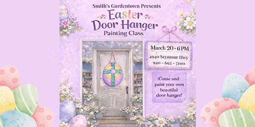 Easter Door Hanger Painting Class