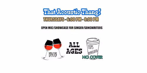 That Acoustic Thang! Kick off!