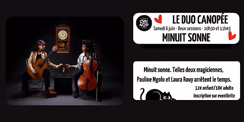 Concert : Duo Canop\u00e9e pr\u00e9sente : Minuit Sonne