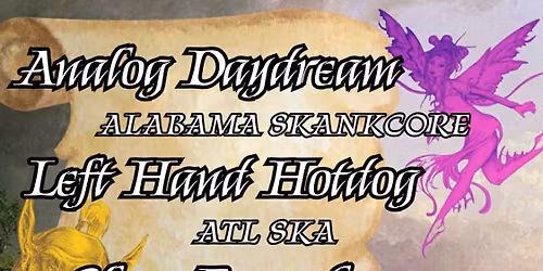 Ska Night: Analog Day Dream, Close Enough, Left Hand Hotdog at The Nick