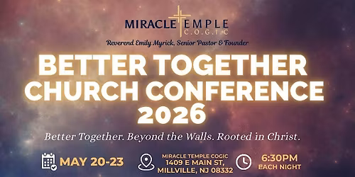 Better Together Church Conference 2026