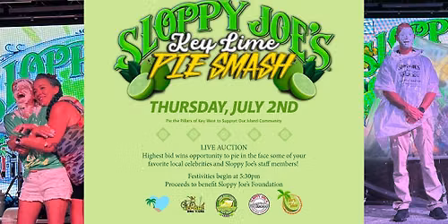 Sloppy Joe's Ultimate Key Lime Pie Smash Party
