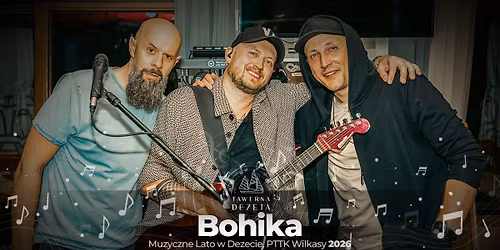 Koncert Bohika, port PTTK Wilkasy