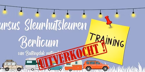Cursus Sleurhutsleuren