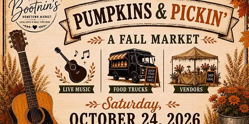 Pumpkins & Pickin' - A Fall Market