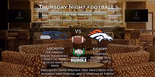 Thursday Night Football at The Tangier
