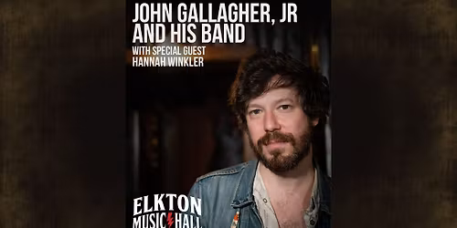 John Gallagher, Jr. with special guests Hannah Winkler and JD Webb