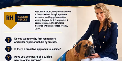 First Responder Trauma & Suicide Psychoeducation Seminar
