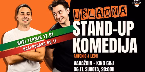 VARA\u017dDIN: URLAONA Stand-up || Antonio i Leon
