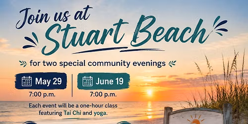 Tai Chi and Yoga 7-8 pm