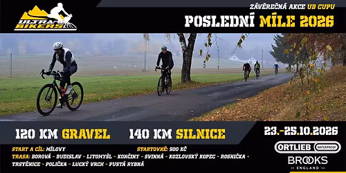 POSLEDN\u00cd M\u00cdLE UB\u00b426 - 120\/140km V\u00fdzva pro gravely\/silnice