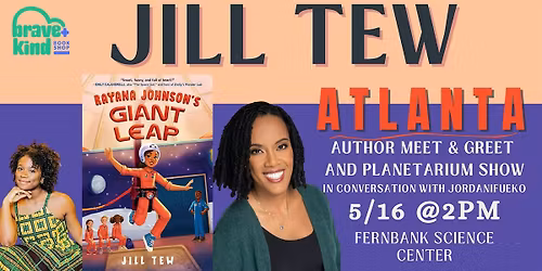 Space Camp with Author Jill Tew | Book Launch | Rayana Johnson's Giant Leap