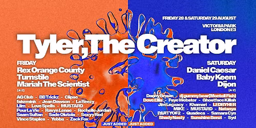 Tyler, The Creator headlines All Points East 2026