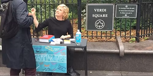 National Grammar Day Grammarganza: West Newton Cinema