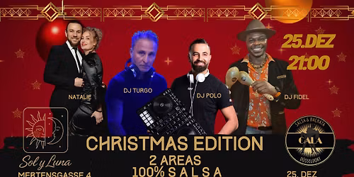 \ud83c\udf84 Christmas Party Salsa & Bachata auf 2 Tanzfl\u00e4che \ud83c\udf84