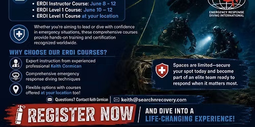 ERDI Instructor and Diver 1 Course
