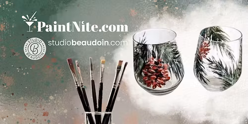 Paint Nite: Wine with Pine - Wine Glasses