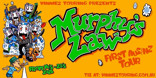 MURPHY'S LAW 2026 AUS & NZ TOUR \/\/ SYDNEY