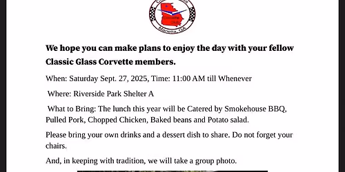 Members Only - CGCC Picnic 