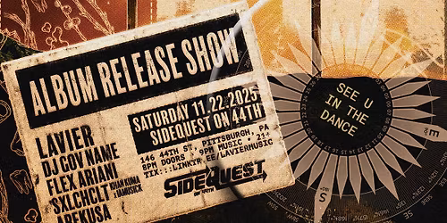 Lavier - Album Release Show - 11\/22 in Pittsburgh