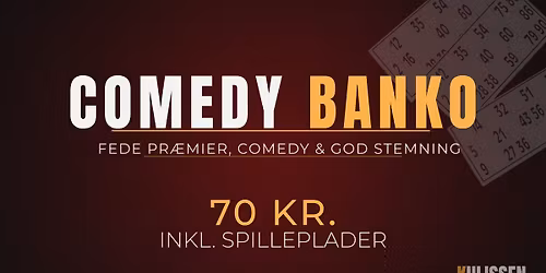 COMEDY BANKO P\u00c5 KULISSEN\ud83c\udfb1