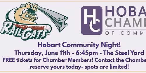 RailCats x Hobart Chamber of Commerce- Hobart Community Night