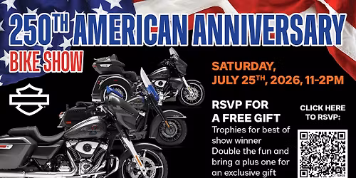 250th America Anniversary Bike Show