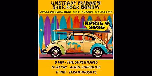 Unsteady Freddie's Surf-Rock Shindig