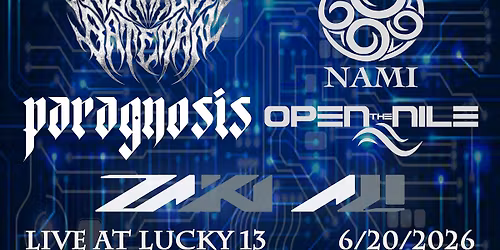 Prog Metal @ LUCKY 13 SALOON