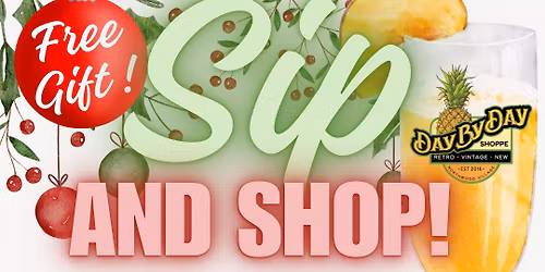 Sip and Shop Small Saturday 