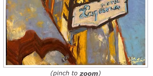 Lisa Martin Pastel painting workshop, Fallbrook Artists Association